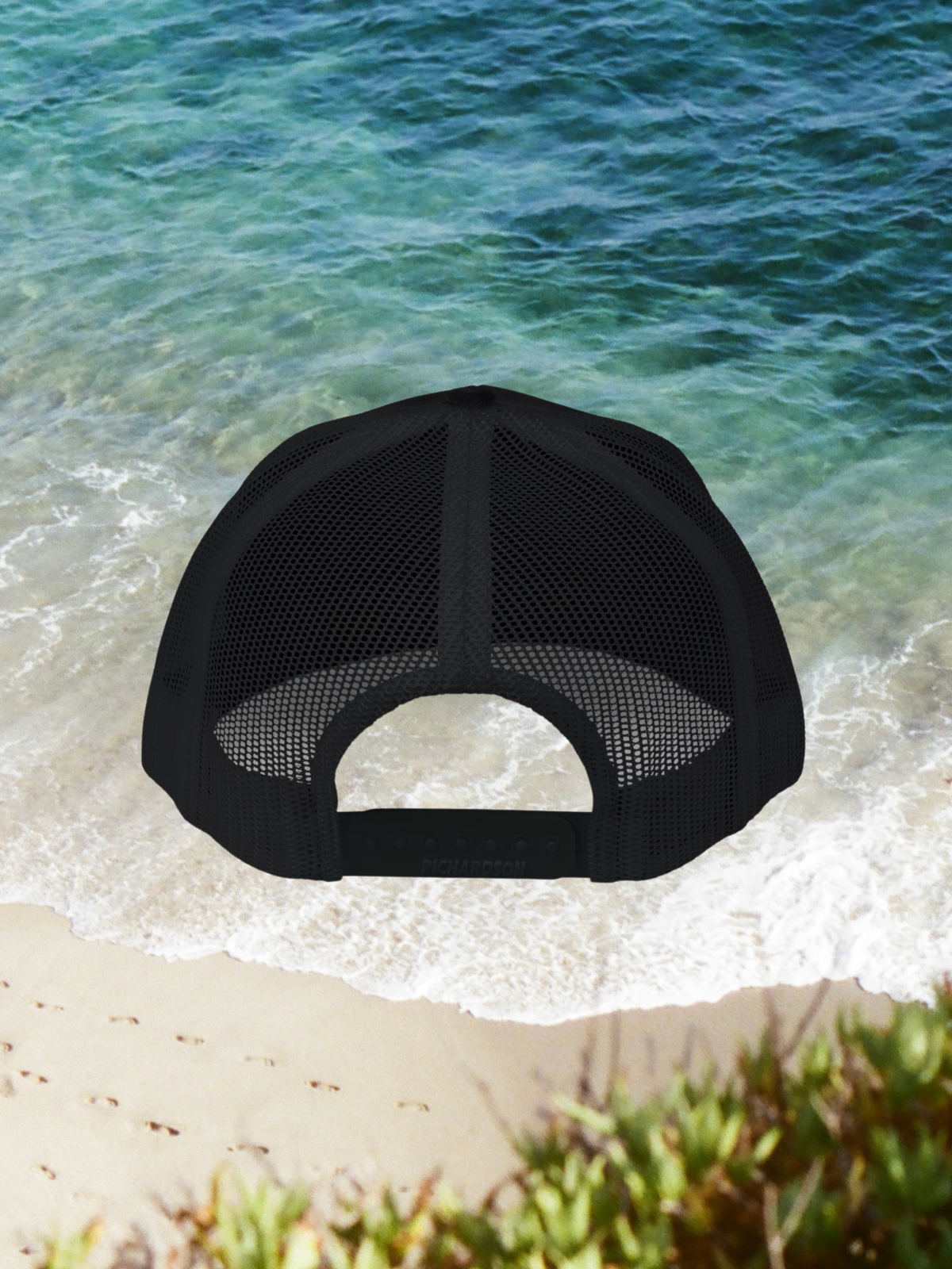 GoneCoastal Embroidered Hat - Black